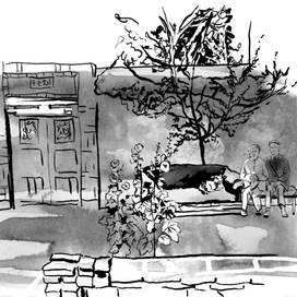 Оазис в пустыне 