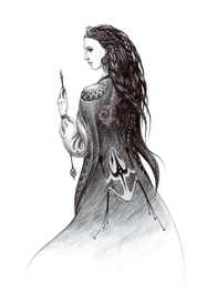 Заставка к сказве "Царевна Лягушка"