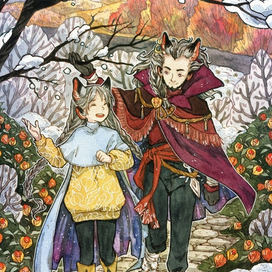 На прогулке