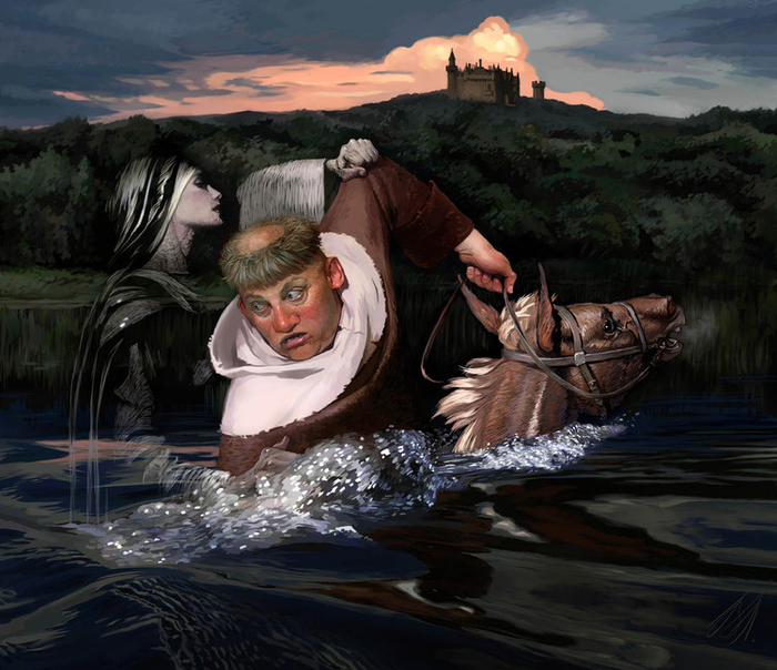 В. Скотт. "Монастырь"