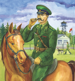 Кавалерийские усы (главный герой - Фёдор Кузьмич)