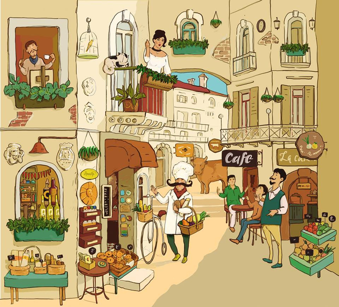 итальянское утро