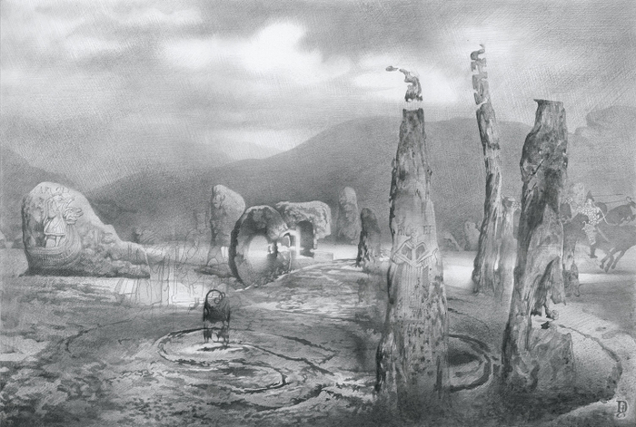 Аллегория времени 1. Менгиры 