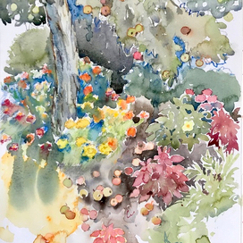 Яблочный ковёр 