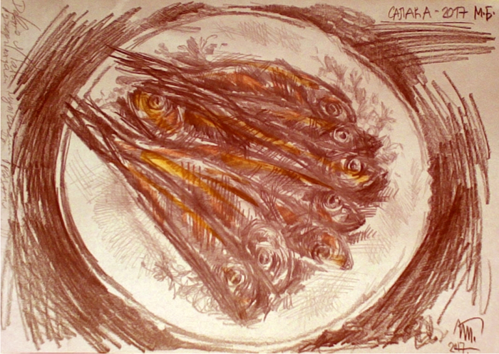 Давно не дразнил я баб-с салакой-с )))