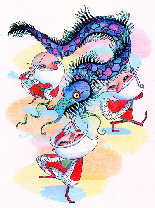 ДедМорозы и Дракон