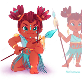 Девочка из племени