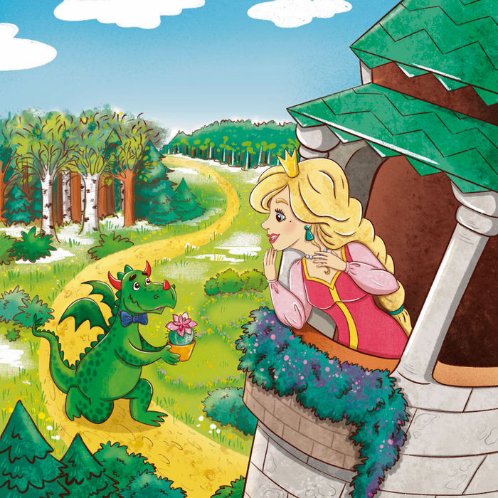 Календарь 2024. Зелёный дракон. Март