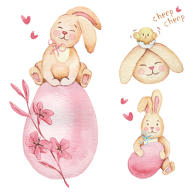 Пасхальные зайчики