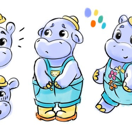 Бегемотик Мотя