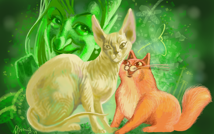 Сказки Ярыча.Про кота-баюна.