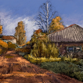 Деревенский пейзаж