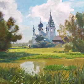 Полдень в Михайловском.