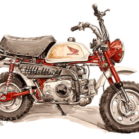 мокик Honda Monkey Z50