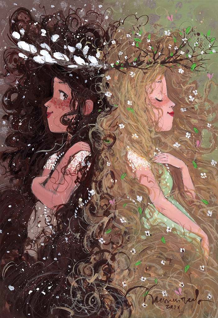 Зима и Весна