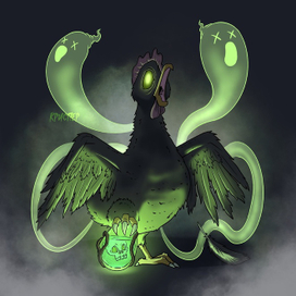 Курица некромант