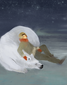 Мальчик и медведь