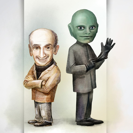 персонажи из кино (Карикатуры)