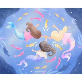 Иллюстрация к книге «Русалочка»