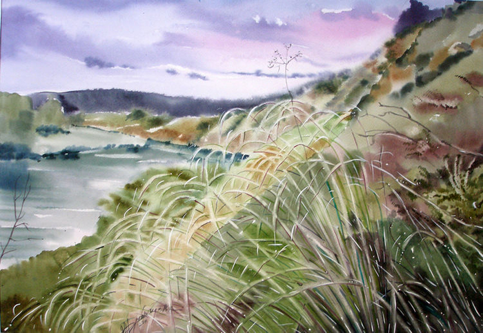 Крутые берега.