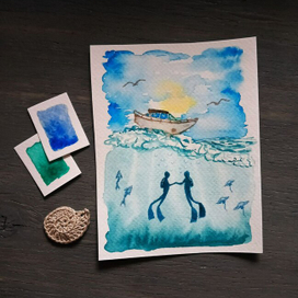 Дайверы - к книге Лены Лукьяновой