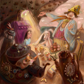  Высоко же ты над нами.Как поднос над небесами!