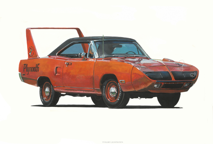 King (1970 Plymouth Roadrunner Superbird)