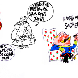 скетчи к Швейку