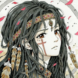 Портрет шаманки