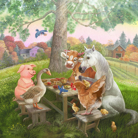 Скоро все мы соберёмся за одним столом!