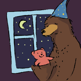 Мишка с мишкой