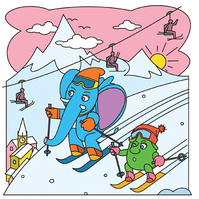 Книжка-раскраска