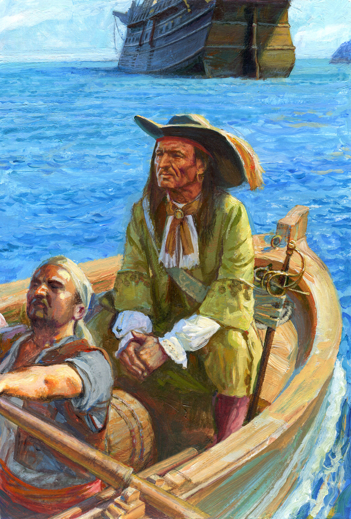 Пайк на пути к своей смерти.