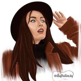 Девушка в шляпе