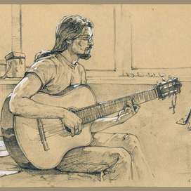 Игра на гитаре