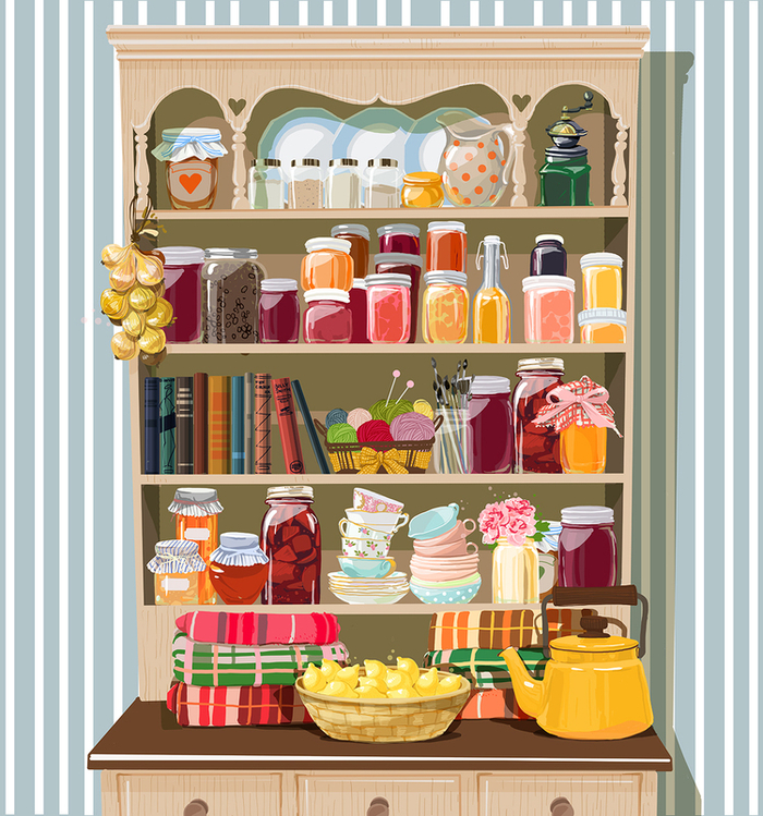 Бабушкин шкаф для кофейни