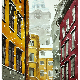 Снежная улица