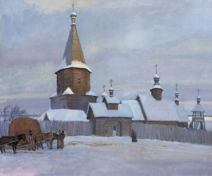 Чебоксарский Никольский женский монастырь в 17- веке.