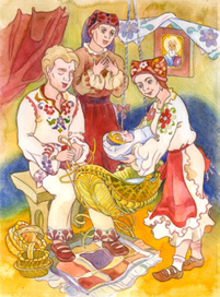 иллюстрация к сказке &quot;Про колысочку&quot;