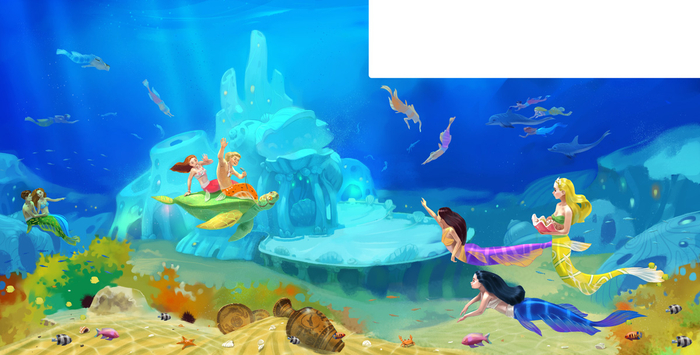 The underwater village