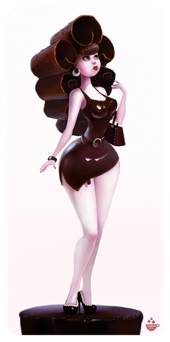 шоколадная леди
