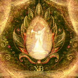 Иллюстрация «Пасхальный ангел»