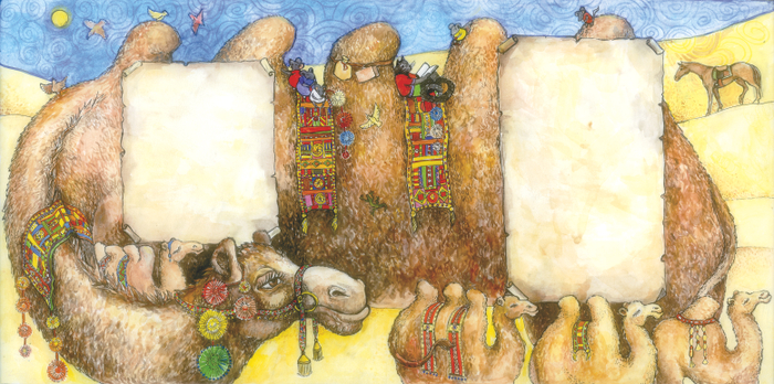 Как верблюд превратился в лошадь.