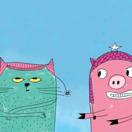 Красивый поросенок Андрюша