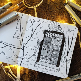 Сказочная дверь