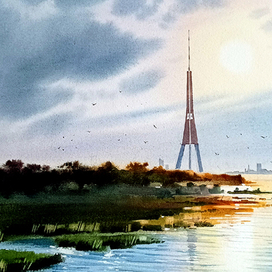 ,,Свидание с Даугавой,, Латвия.