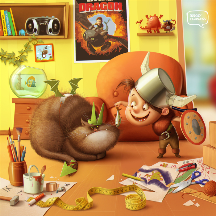 How to make your dragon