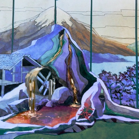 Фрагмент дизайн-проекта салона продаж японских авто