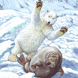 Ах ты так, лахтак? Ну, заяц морской, погоди....