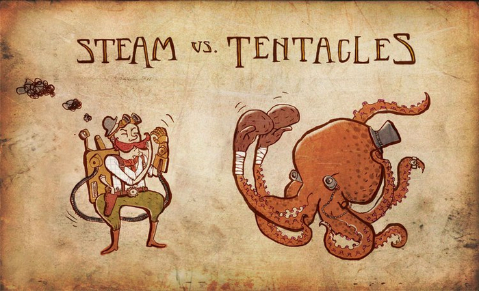 Steam vs Tentacles